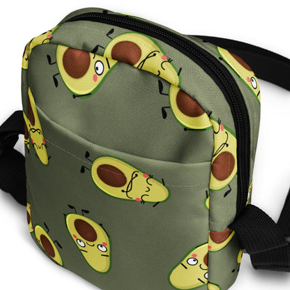 Avocado Characters - Utility crossbody bag Utility Cross Body Bag Food