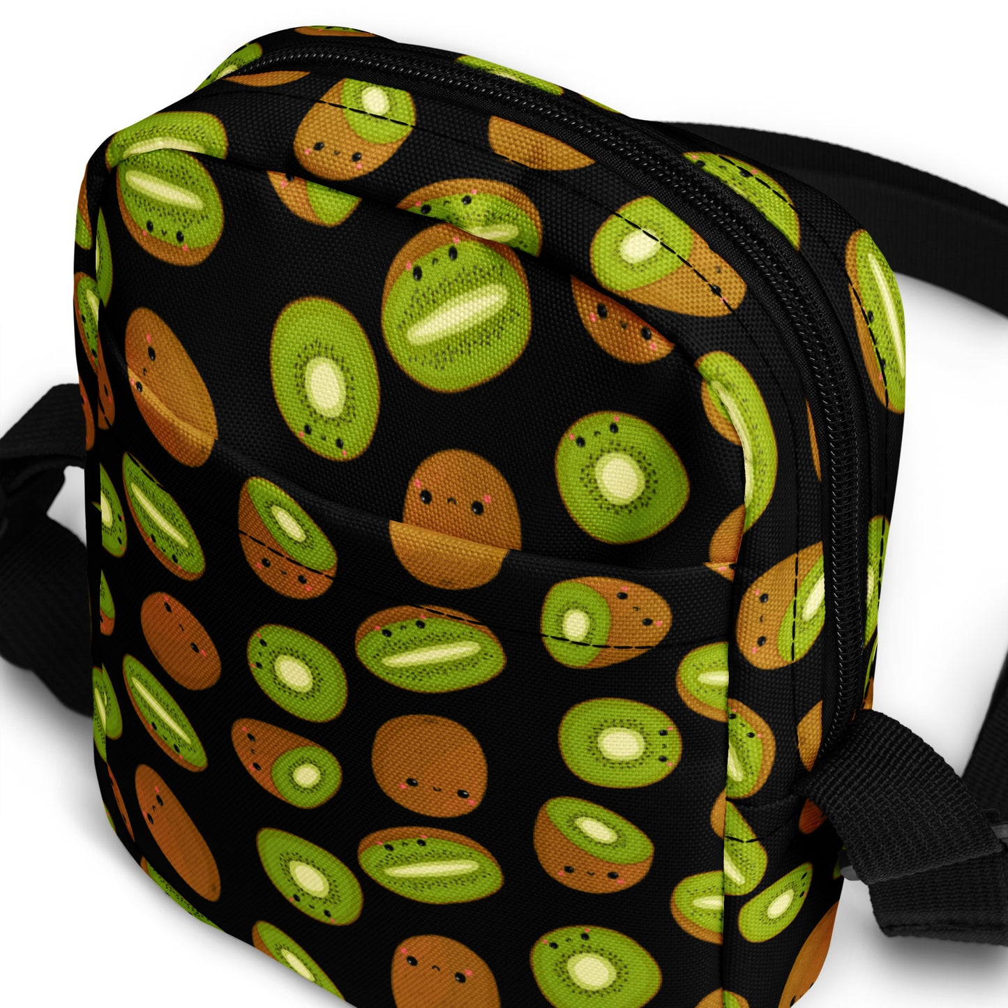 Kiwi Fruit - Utility crossbody bag Utility Cross Body Bag Food