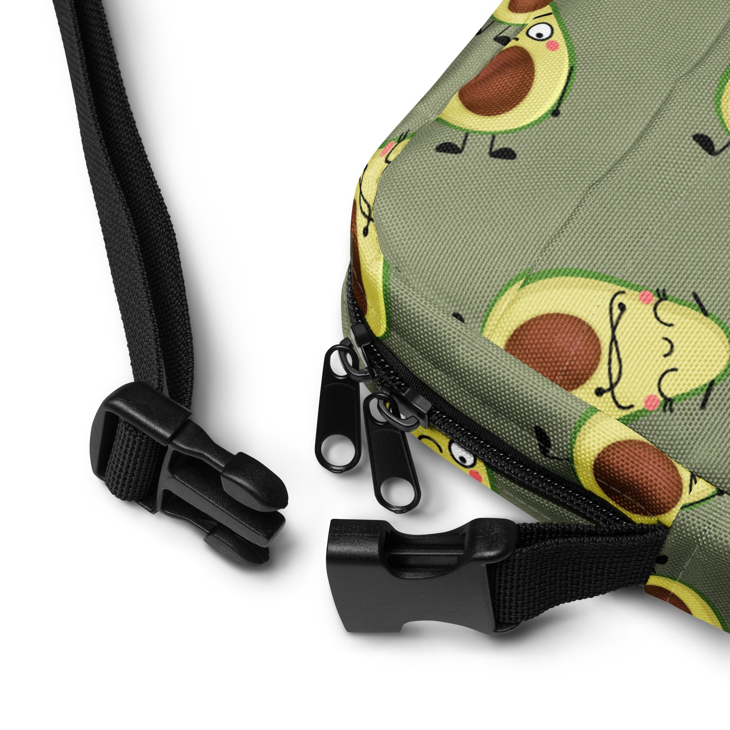 Avocado Characters - Utility crossbody bag Utility Cross Body Bag Food