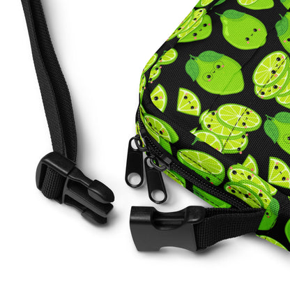 Cute Limes - Utility crossbody bag Utility Cross Body Bag Food Globally Fulfilled Printed Offshore