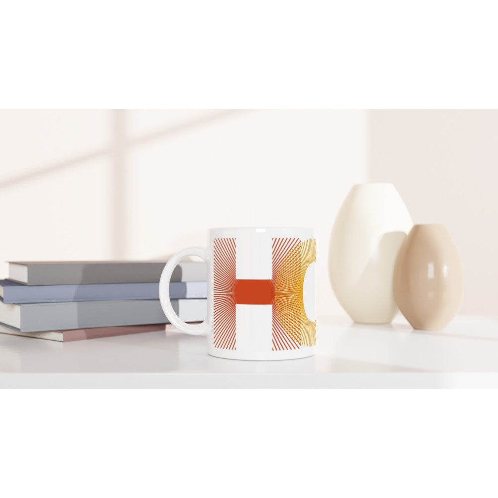 Hope - White 11oz Ceramic Mug White 11oz Mug Globally Fulfilled motivation positivity