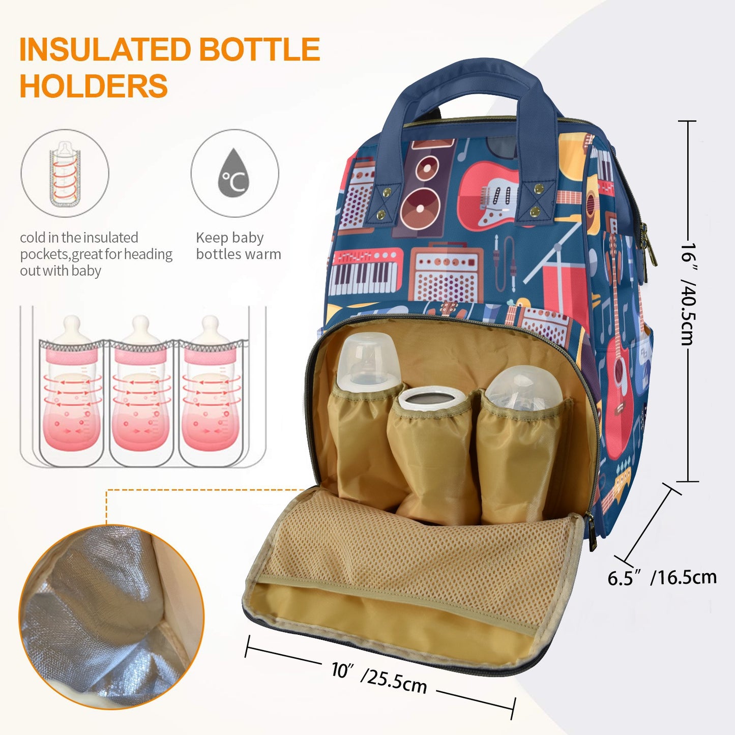 Music Instruments - Multifunction Backpack