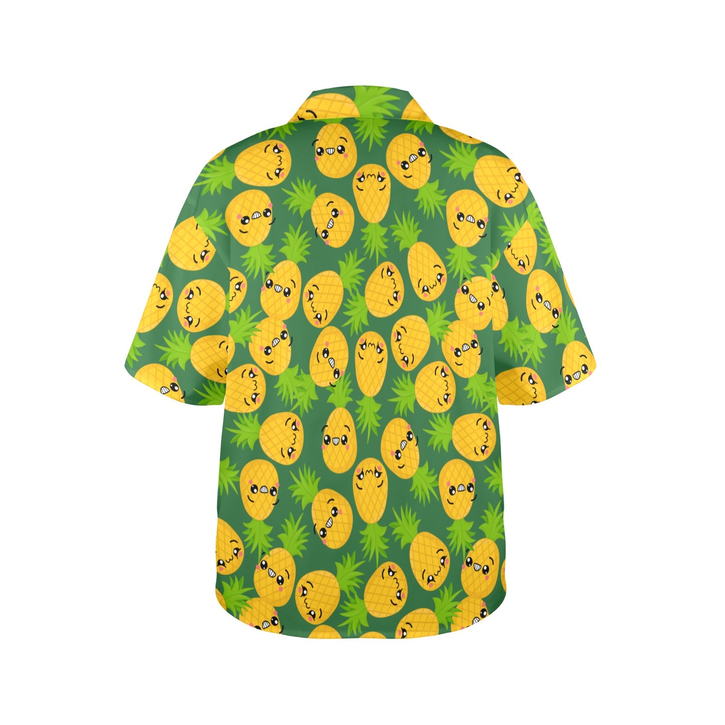 Cool Pineapples - Womens Hawaiian Shirt