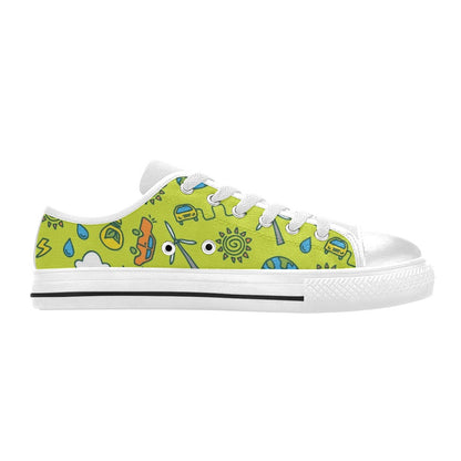 Go Green - Men's Classic Canvas Shoes