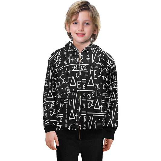 Mathematics - Senior Boys Zip Up Hoodie