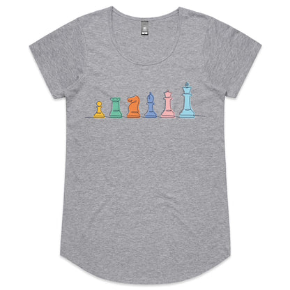 Chess - Womens Scoop Neck T-Shirt