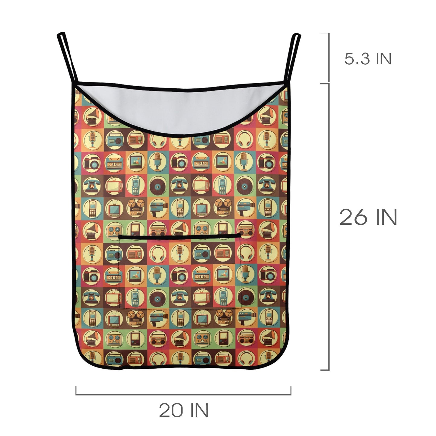 Retro Life - Hanging Laundry Bag