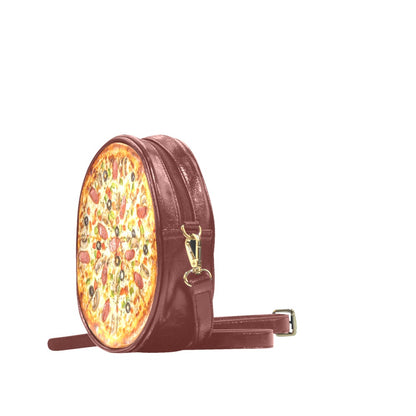 Pizza - Round Sling Bag