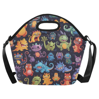 Monster Mania - Neoprene Lunch Bag/Large