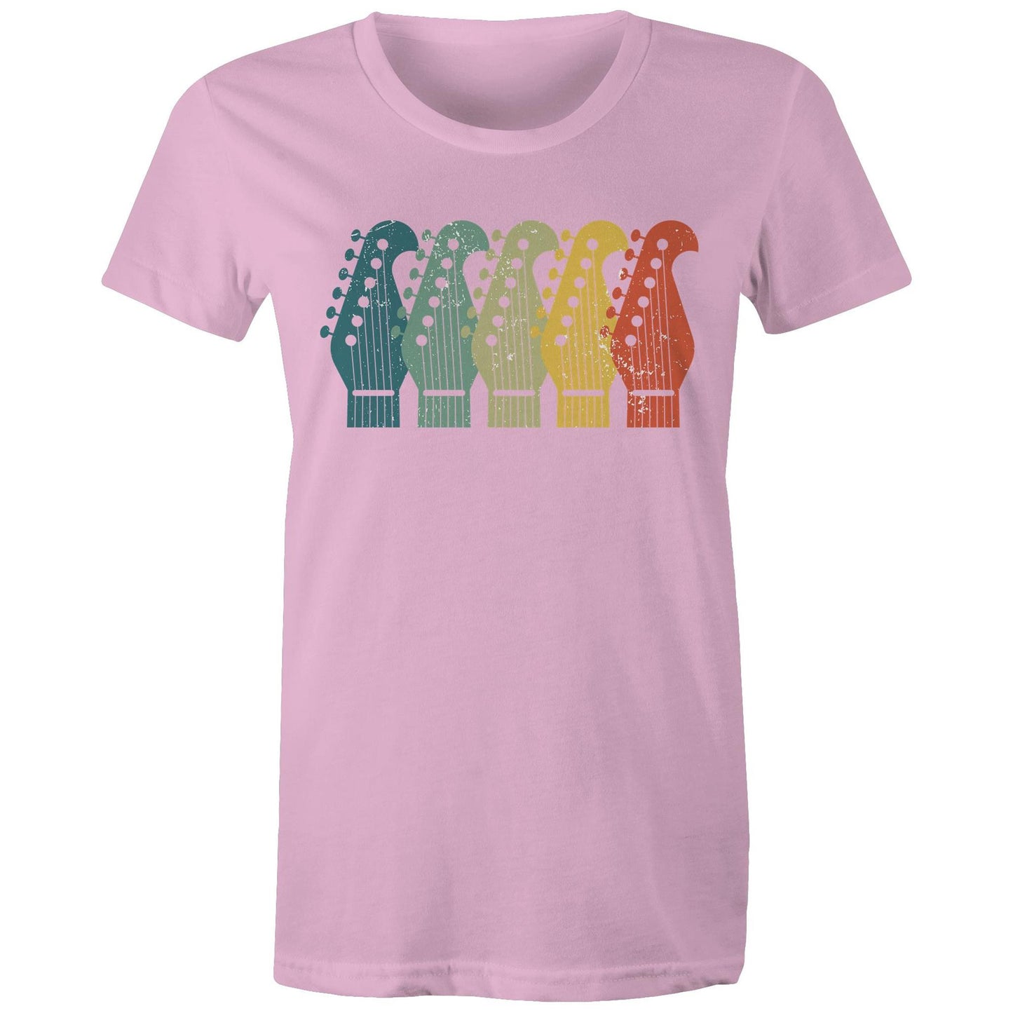 Guitar Headstocks - Womens T-shirt