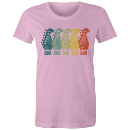 Guitar Headstocks - Womens T-shirt