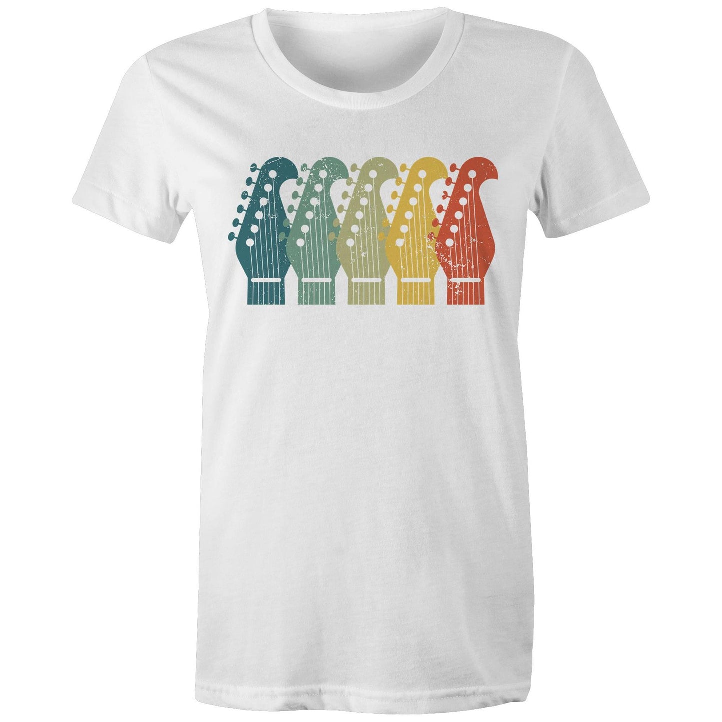 Guitar Headstocks - Womens T-shirt