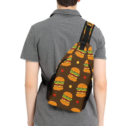 Burgers - Cross-Body Chest Bag) Cross-Body Chest Bag