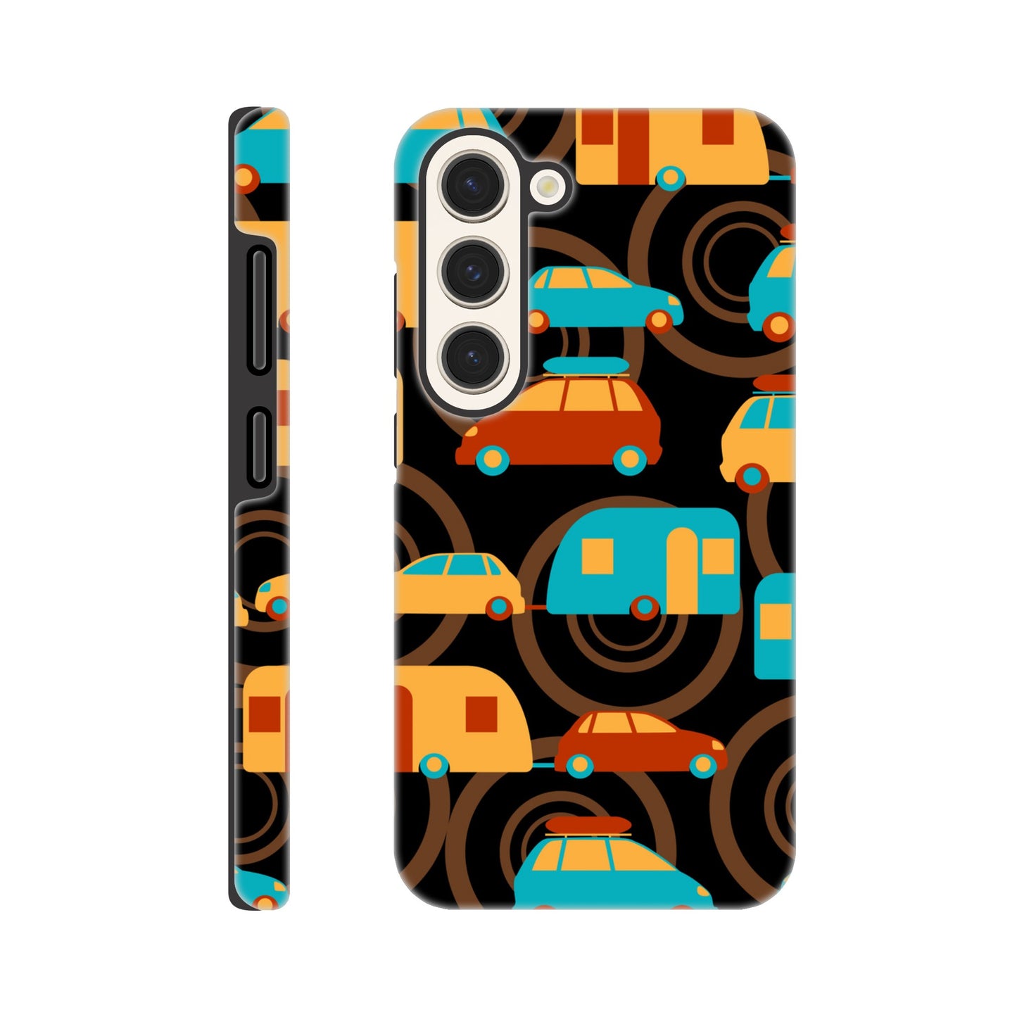 Cars And Caravans - Phone Tough Case Galaxy S23 Phone Case Globally Fulfilled