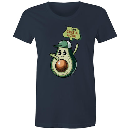 Avocado, I Don't Give A Guac - Womens T-shirt