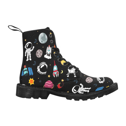 Kids Space - Martin Boots for Women (Black)