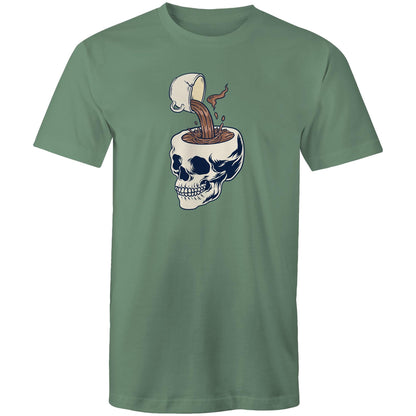 Coffee Skull - Mens T-Shirt