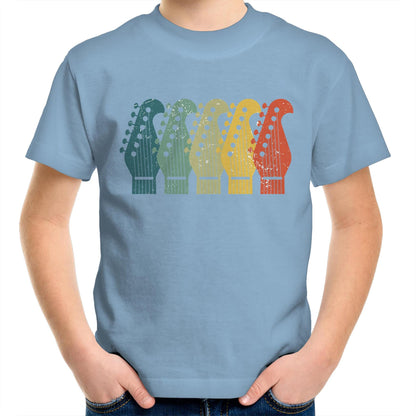 Guitar Headstocks - Kids Youth T-Shirt