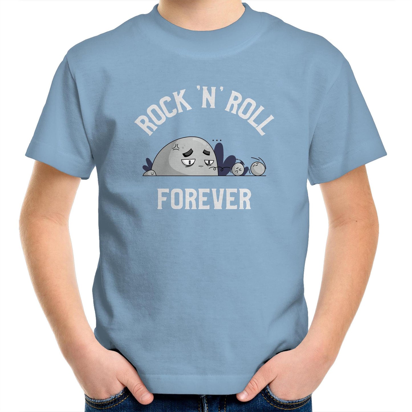 Rock And Roll Forever - Kids Youth T-Shirt