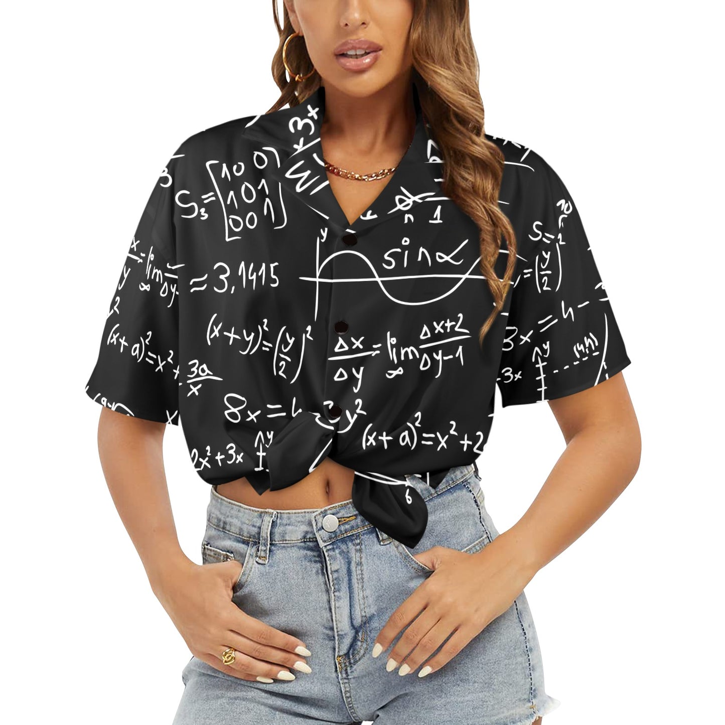 Equations - Womens Hawaiian Shirt