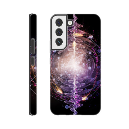 Beginning, Purple - Phone Tough Case Galaxy S22 Phone Case