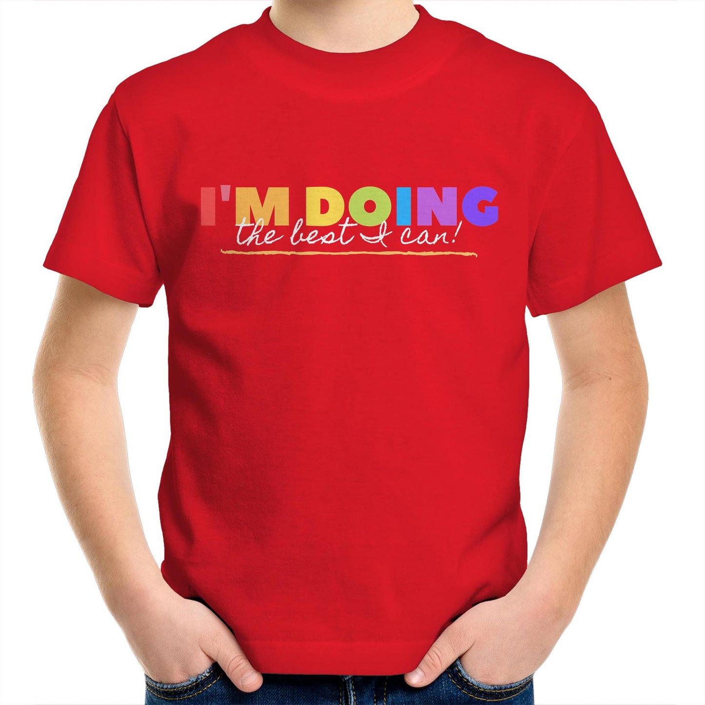 I'm Doing The Best I Can - Kids Youth T-Shirt