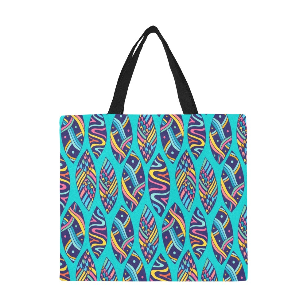 Aloha Surfboards - Full Print Canvas Tote Bag Full Print Canvas Tote Bag