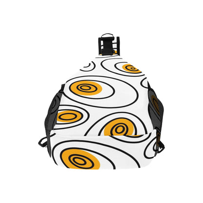 Abstract Eggs - Cross-Body Chest Bag Cross-Body Chest Bag