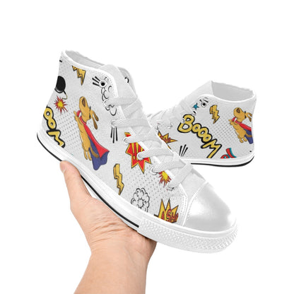 Superdog - Women's High Top Canvas Shoes