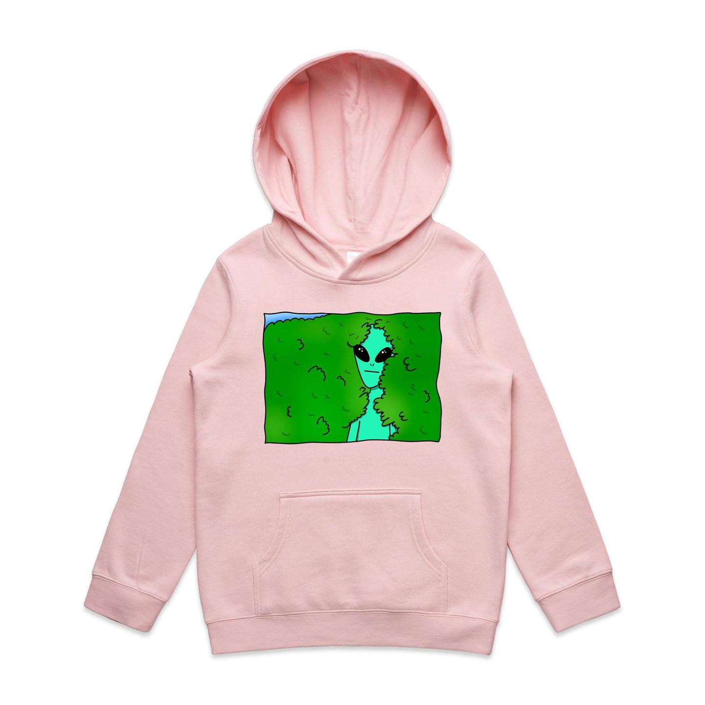 Alien Backing Into Hedge Meme - Youth Supply Hood