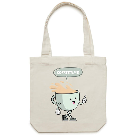 Coffee Time - Canvas Tote Bag