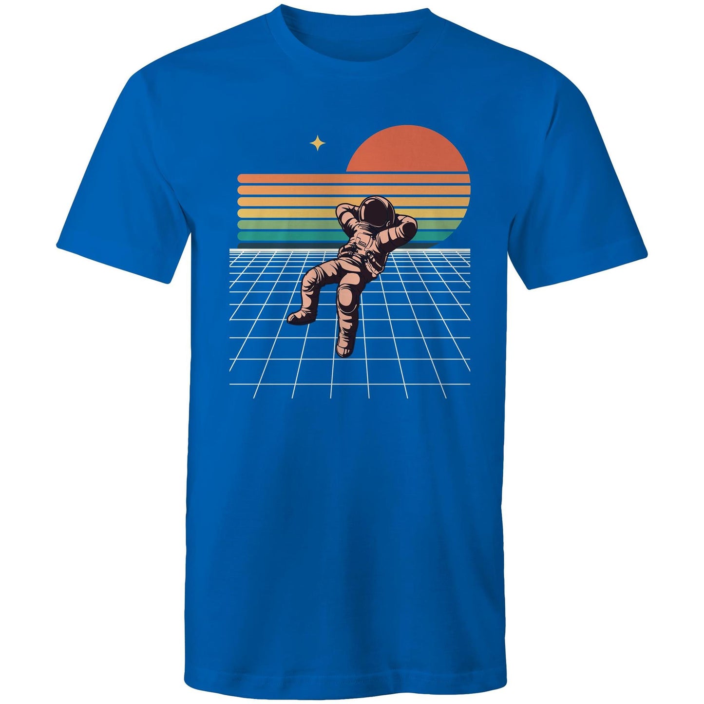 Retro Astronaut - Mens T-Shirt