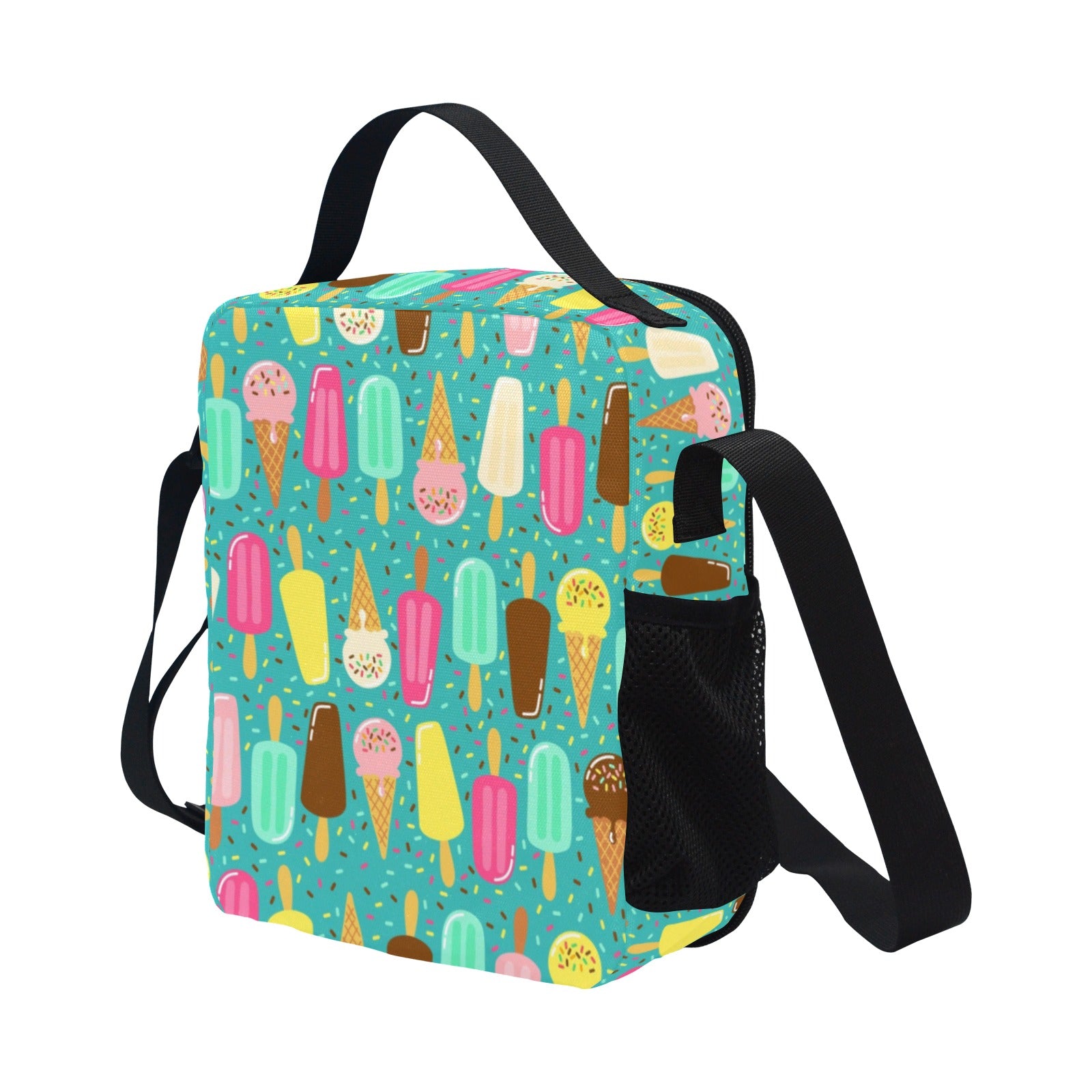 Ice Cream -Crossbody Lunch Bag for Kids Kids Crossbody Lunch Bag