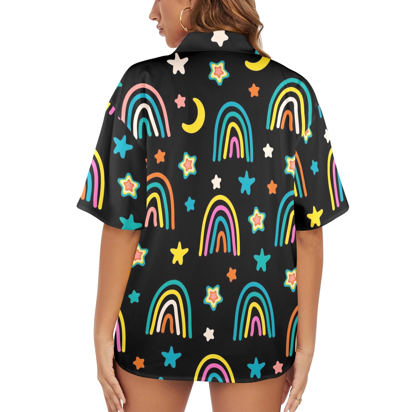 Rainbows - Womens Hawaiian Shirt