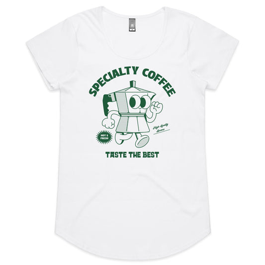 Specialty Coffee - Womens Scoop Neck T-Shirt