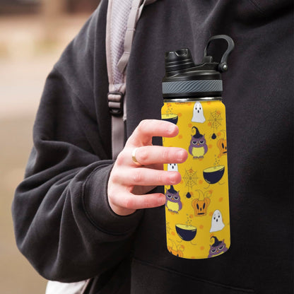 Halloween - Insulated Water Bottle with Dual-Use Lid (18oz) Insulated Water Bottle with Dual-Use Lid (18oz) Printed Offshore