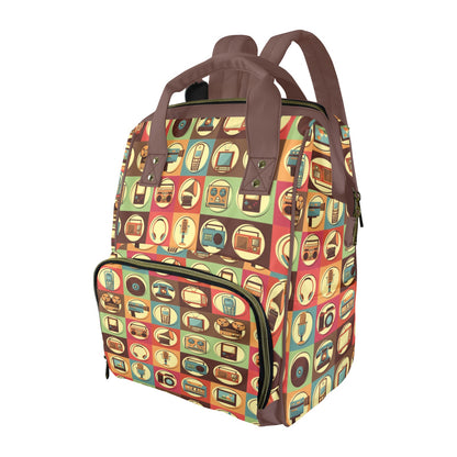 Retro Life - Multifunction Backpack