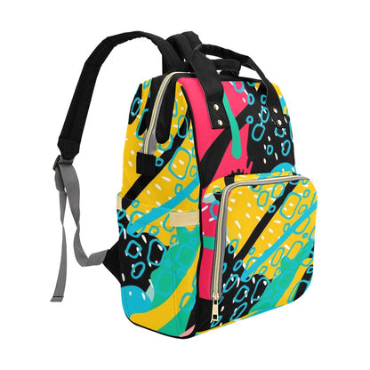 Bright And Colourful - Multifunction Backpack Multifunction Backpack Printed Offshore