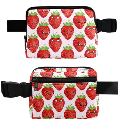 Strawberry Characters - Belt Bag Belt Bag Food Printed Offshore