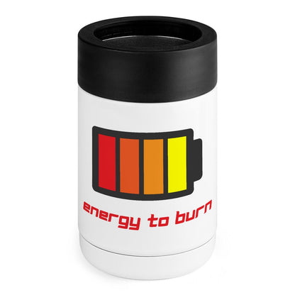 Energy To Burn - Stainless Steel Can Cooler