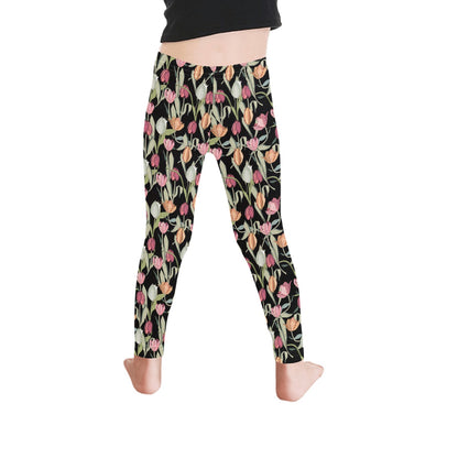 Tulips - Kid's Ankle Length Leggings