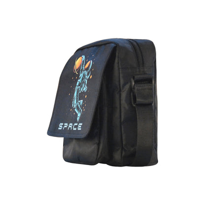 Astronaut Basketball - Crossbody Nylon Bag Crossbody Bags Printed Offshore