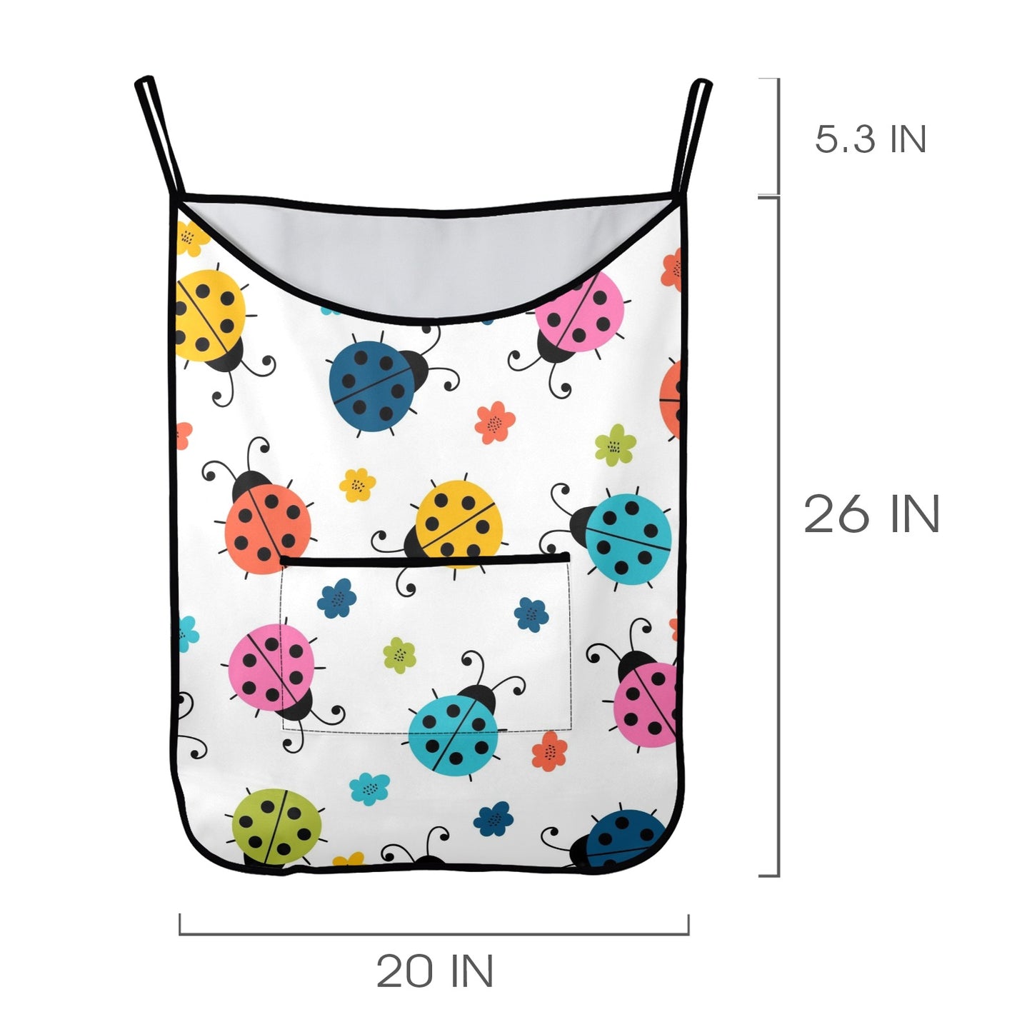 Ladybugs - Hanging Laundry Bag