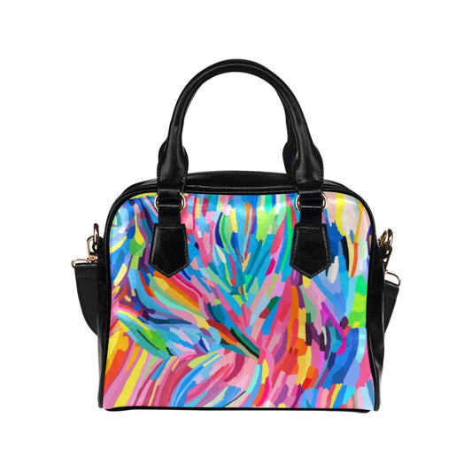 Brushstrokes - Shoulder Handbag