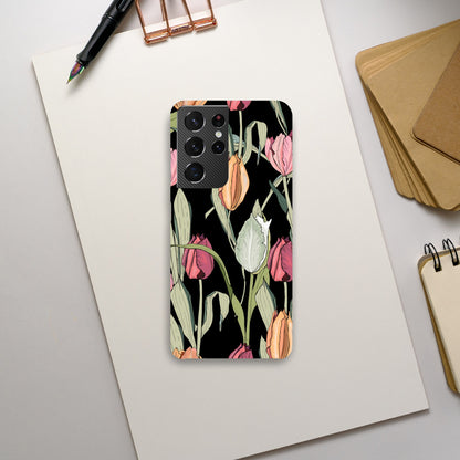 Tulips - Slim case Samsung - Galaxy S21 Ultra Print Material Globally Fulfilled