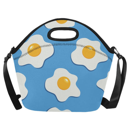 Fried Eggs - Neoprene Lunch Bag/Large