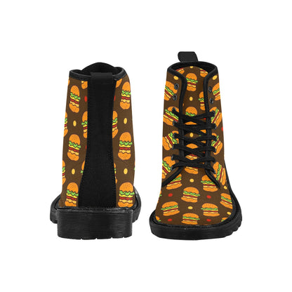 Burgers - Martin Boots for Men (Black)