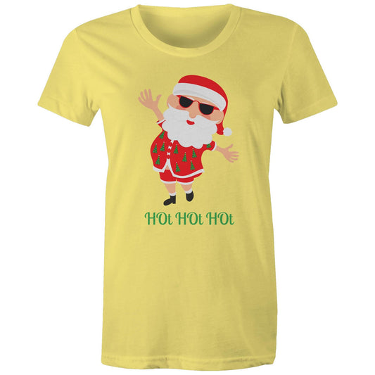 Summer Santa, Hot Hot Hot - Womens T-shirt