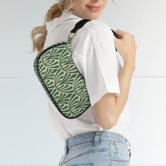 Green Pattern - Small Shoulder Bag