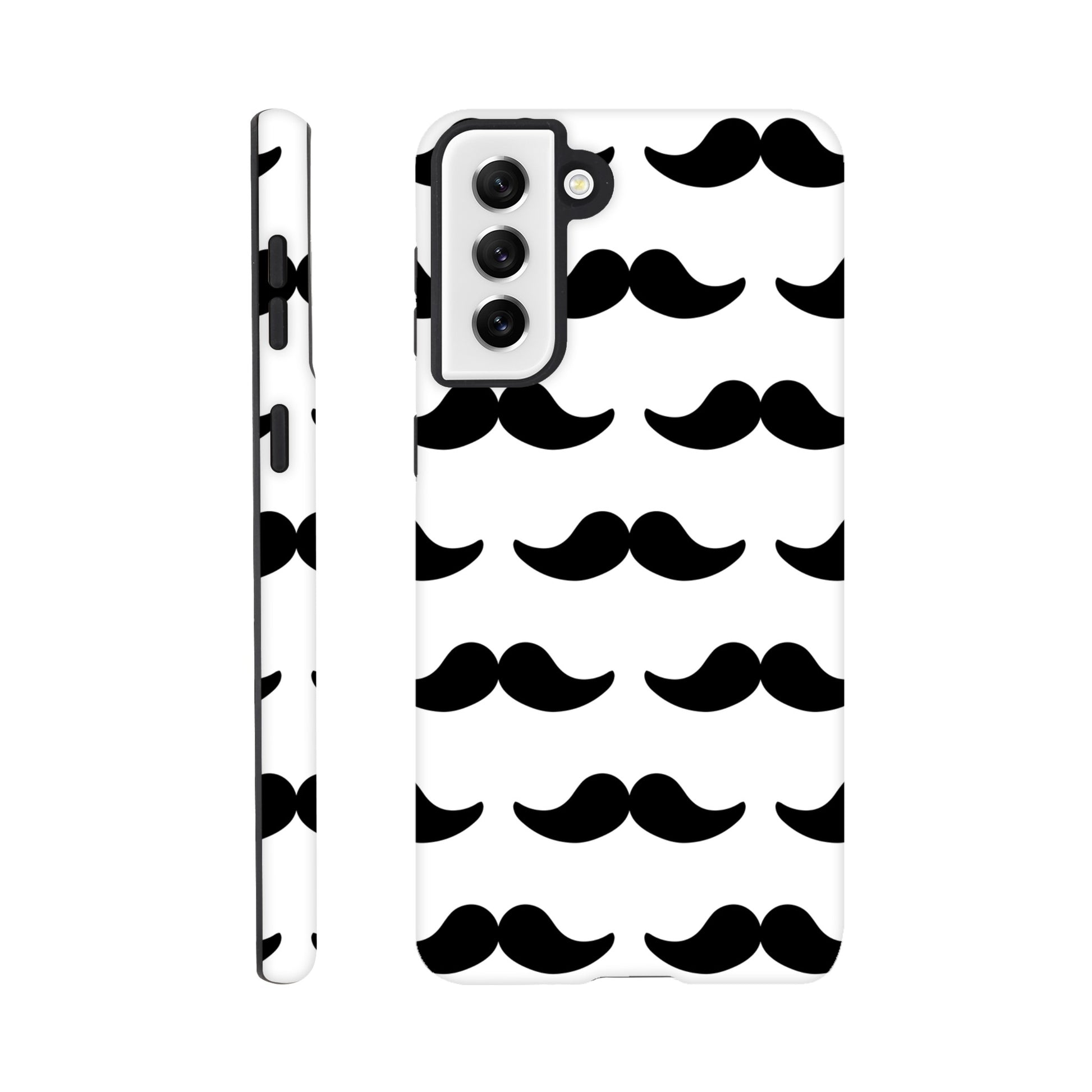 Moustache - Phone Tough Case Galaxy S21 Plus Phone Case Funny Globally Fulfilled